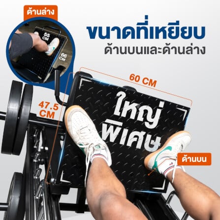 สมิทแมชชีน HOMEFITTOOLS รุ่น LEG PRESS SET 150S_9